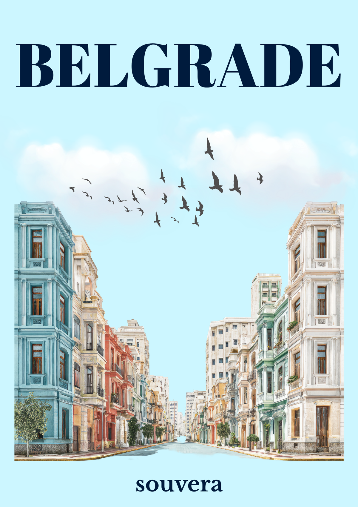Belgrade 1 kapak tasarımı