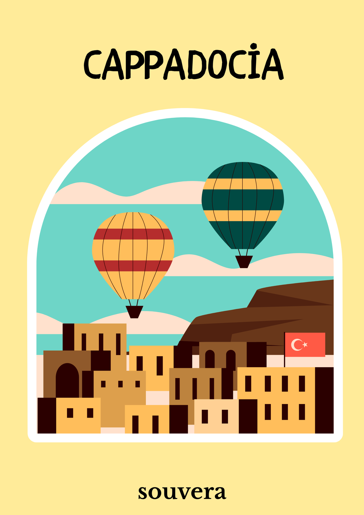 Cappadocia 1 kapak tasarımı